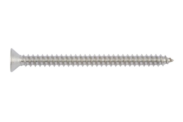 012348 13 Tornillo rosca chapa, cabeza avellanada DIN 7982 A2 ac. inox. cbza. av. H forma C