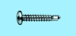 Tornillos autoperforantes, cabeza alomada Acero zincado, pias, H