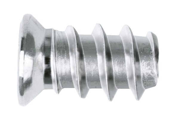 Tornillo Euroscrew Acero niquelado avellanado de tipo A