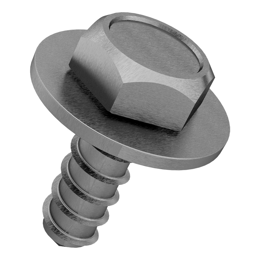 Tornillo con cabeza hexagonal y collarín
