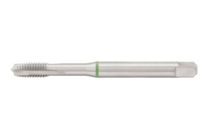 Macho de roscar a máquina HSCo verde forma B