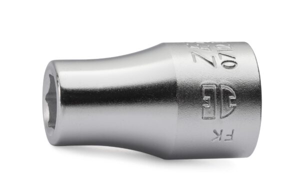 Llave de vaso de 1/2 pulg. hexágono interior corta