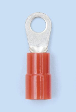 Terminal crimp. p. cable aislado, forma anillo