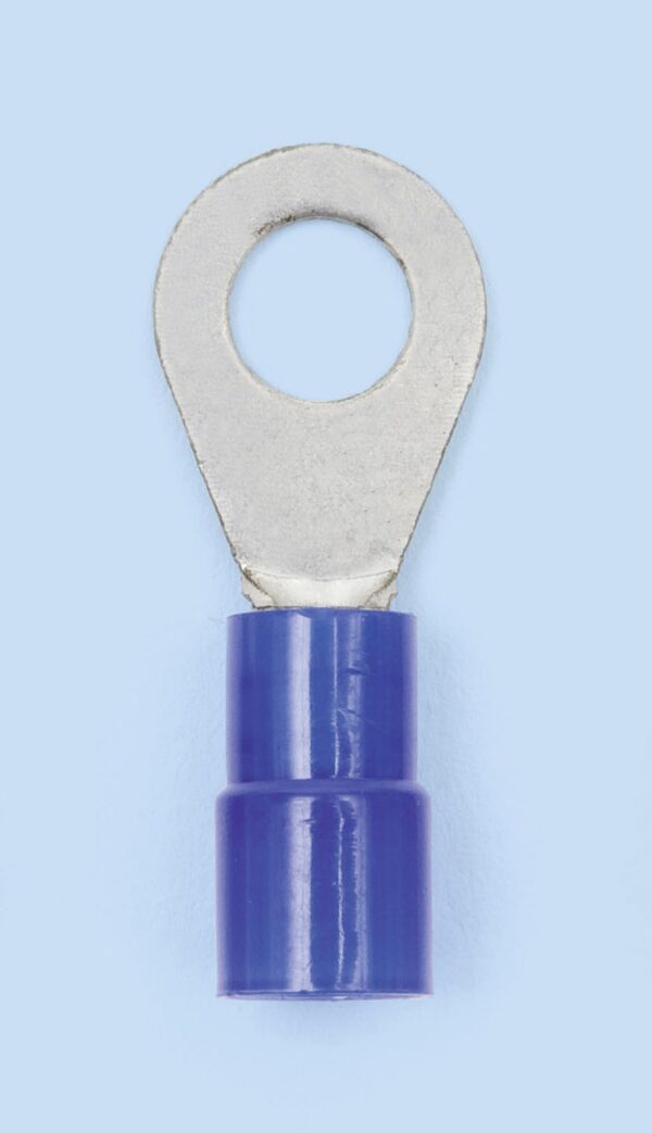 Terminal crimp. p. cable aislado, forma anillo