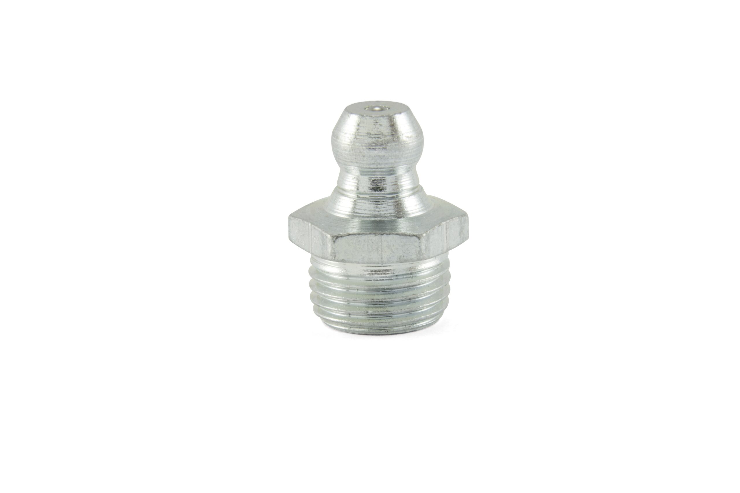 Boquilla de lubricación cónica acero, forma A, hexagonal pulg.