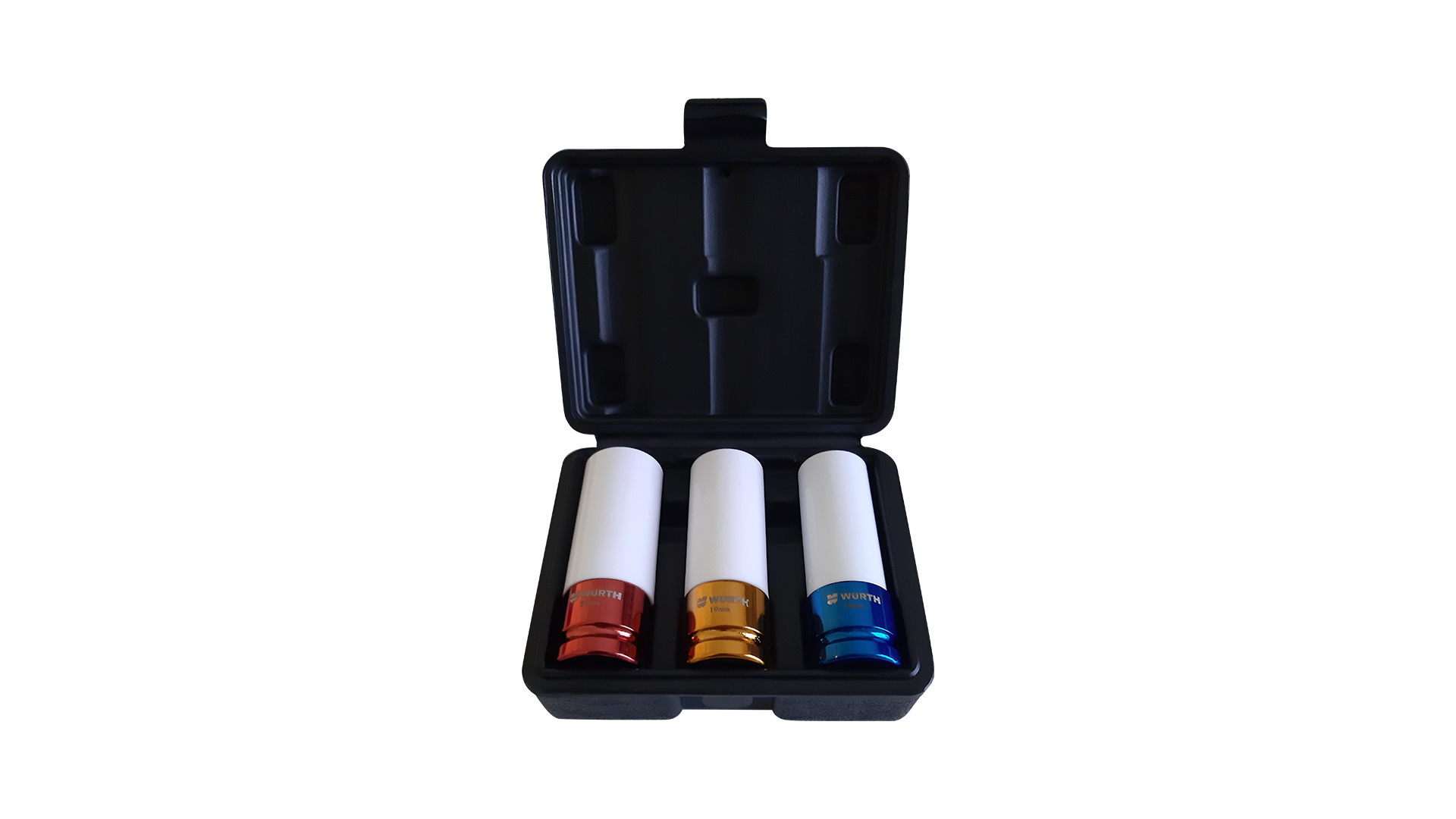 Set de vasos de impacto de 1/2 pulgada, 3 piezas