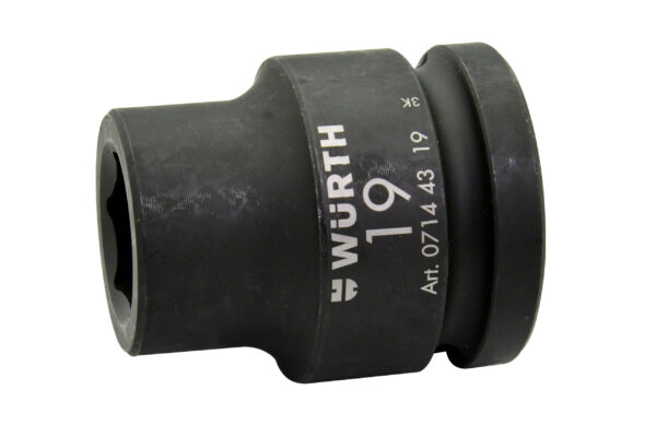 Llave de vaso de impacto 1/2 pulg. TX inter. larga