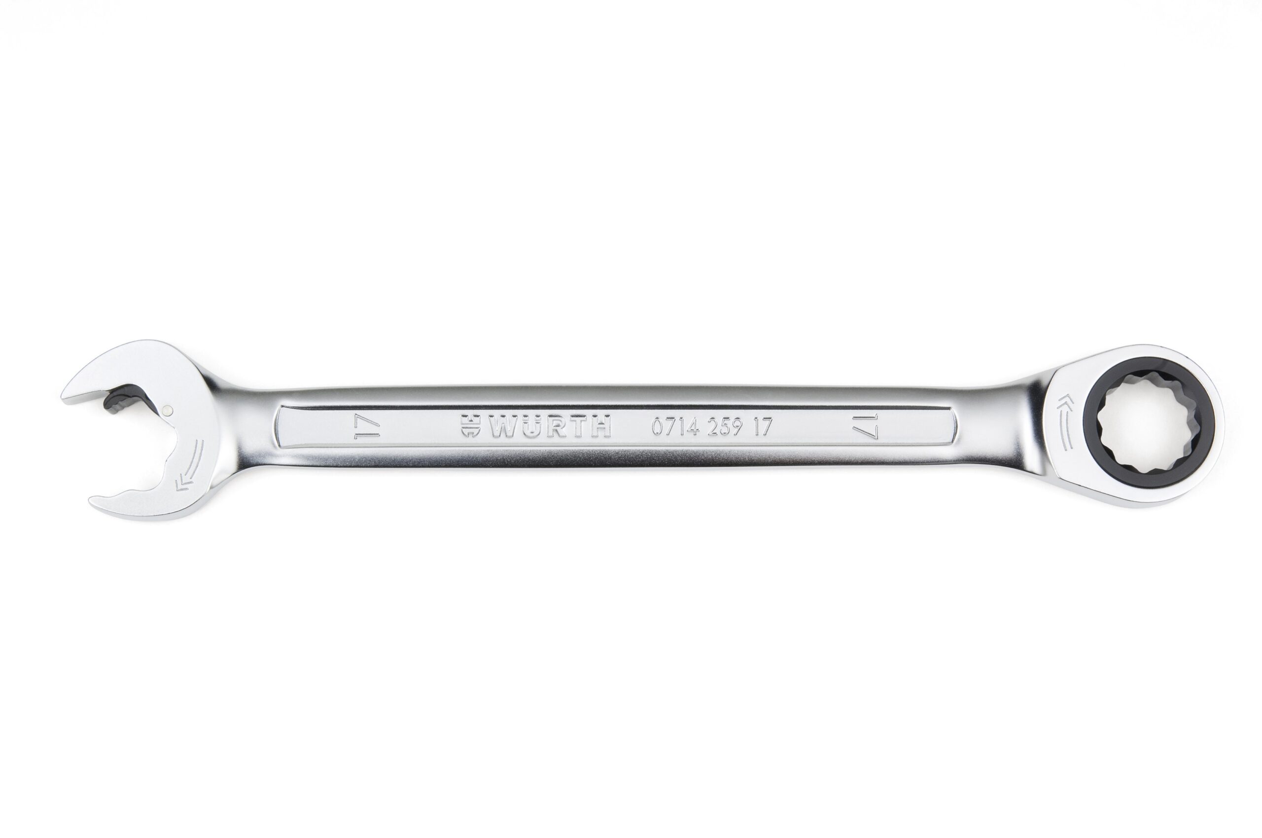 Llave combinada de carraca, ambos lados