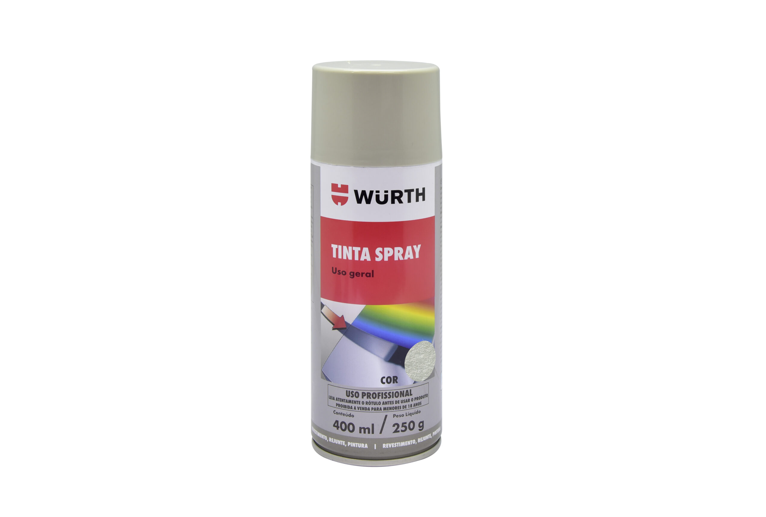 Pintura acrílica en spray, color de base elegible
