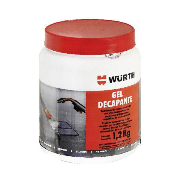 Gel decapante de óxido para acero inoxidable