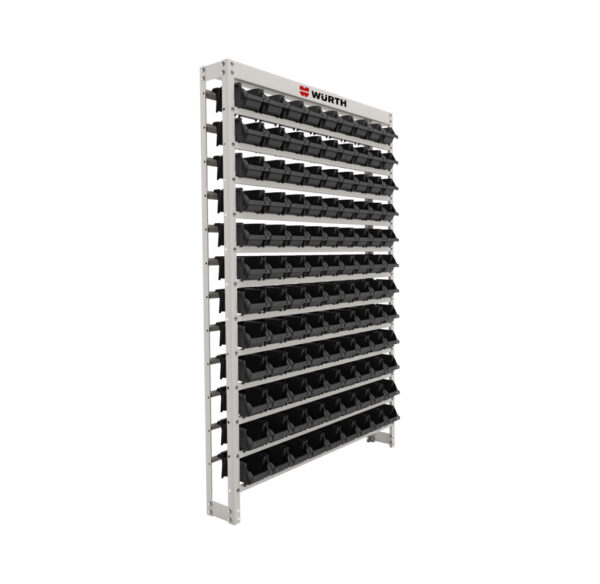 Estante almacenamiento para cajas apilables